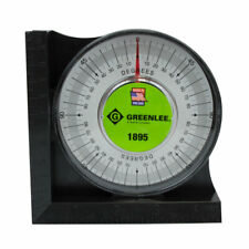 Greenlee 1895 Black Plastic Angle Protractor with Magnetic Base picture