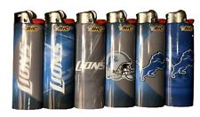 Non Functional 6 Detroit Lions Bic lighters Lions￼ picture