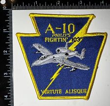 USAF Philly’s Fightin 103rd Fighter Squadron Pennsylvania ANG A-10 Patch picture