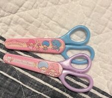Sanrio Little Twin Stars Scissors Lot Of 2 Pairs 2013 & 2014 picture