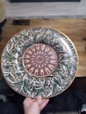 Vintage Chinese Decorative Large Round Charger 14 1/2
