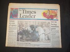 1993 OCTOBER 26 WILKES-BARRE TIMES LEADER - WVW FACING NUMBERS GAME - NP 7560 picture