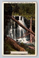 South Sterling PA-Pennsylvania, Glen Falls, Wayne County, Vintage c1924 Postcard picture