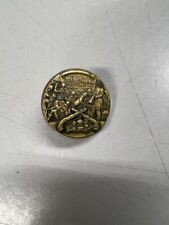 Vintage We the People Lapel Pin Tie Tack Brass Tone 7/8