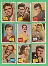 1957 Topps Hit Stars Lot of ( 9) all Nrmnt To Nrmnt-Mt ,Mineo,Gorme,Angelli,Knox picture