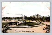 Cleveland OH-Ohio, University Circle, Antique, Vintage Souvenir Postcard picture