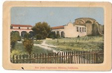 San Juan Capistrano Mission, California CA-antique 1910s German postcard picture