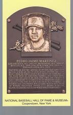 pedro martinez postcard plaque hall of fame hof card red sox 2015 class boston picture