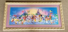 2000 Disney Framed Celebrate The Future Land To Land Print SIGNED Randy Noble  picture