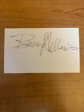 BERNIE WILLIAMS - LASALLE BASKETBALL - AUTHENTIC AUTOGRAPH SIGNED- B3759 picture