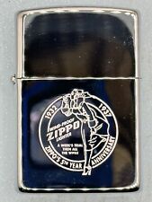 Vintage 1992 Windy Varga Girl 5th Year Anniversary HP Chrome Zippo Lighter NEW picture