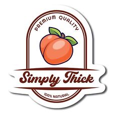 Magnet Me Up Premium Quality Simply Thick Peach Magnet Decal, 5x4.5 inch picture