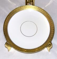Antique GDA Limoges Gold Edged Saucer, Repurposed As Trinket Dish/Vanity Tray picture