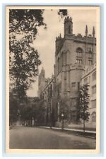 c1940's Along The Midway University Of Chicago Illinois IL Vintage Postcard picture