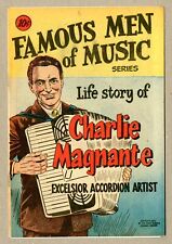 Famous Men of Music Life Story of Charlie Magnante 1953 VF 8.0 picture