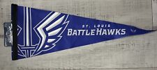 XFL UFL St Louis Battlehawks Football Full Size 30” Felt Pennant picture