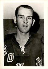 PF28 Original Photo WALLY CHASE 1964-65 NEW YORK ROVERS EHL ICE HOCKEY CENTER picture