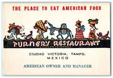 c1930's Place to Eat American Food Ciudad Victoria Tamaulipas Mexico Postcard picture