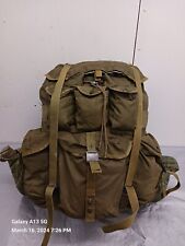 Large ALICE Pack with Frame 1976 & Two Canteens + 1 Water Bladder picture