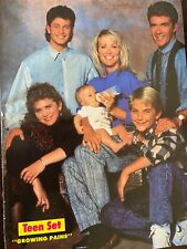 Growing Pains, Kirk Cameron, Tracey Gold,  Full Page Vintage Pinup picture