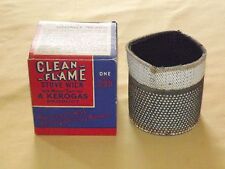 VINTAGE CHIMNEY BURNERS KEROGAS CLEAN FLAME STOVE WICK NO. 230 NOS NEW IN BOX picture