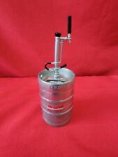 Anheuser Busch Budweiser Beer Keg & Tapper Coin Bank by Ertl 2000 Mini Display picture