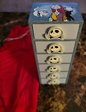 Disneyland Nightmare Before Christmas 2004 Haunted Mansion Holiday Chest 6 Pins picture