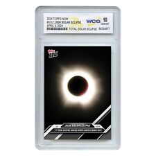 2024 Topps Now TOTAL SOLAR ECLIPSE Card #SOL1 - Graded GEM-MINT 10 💥 PRESALE picture