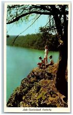 Kentucky KY Postcard People Viewing Lake Cumberland c1950's Unposted Vintage picture