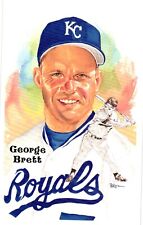 George Brett 1980 Perez-Steele Baseball Hall of Fame Limited Edition Postcard picture