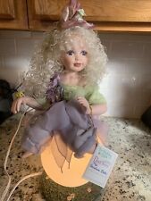 Vintage Rare Duck House Heirloom Fairy Doll Girl Lamp. NWT. Lamp No Tags. picture