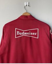 🔥🚨Vintage 60s Horace Budweiser Beer Delivery Mens Work Jacket 48 Lrg Rare EUC picture