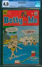 Betty and Me #16 ⭐ CGC 4.0 ⭐ Controversial Innuendo Cover Archie Veronica 1968 picture