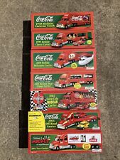 1998-2004 Coca-Cola Toy Trucks - New In Box, includes all parts picture