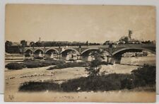 Nevers France Showing Bridge Soldiers Mail 1919 to Emmittsburg Md Postcard A8 picture