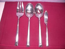 Set Of 4 HOME HTT6 Target Stainless Serving Pieces Spoons Fork Spreader GE4 picture