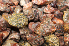 Leopard Skin Jasper - Rough Rocks for Tumbling - Bulk Wholesale 1LB options picture