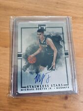 2018 Michael Porter Jr Flawless Stainless Auto /99 picture