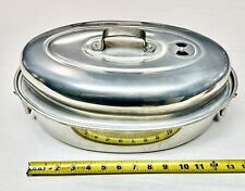 Mirro 8876m Vintage Roasting Pan With Adjustable Vent And Removable Meat Rack picture