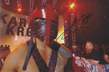 Karrion Kross  (WWE)   **HAND SIGNED**   8x12 photo  ~  AUTOGRAPHED picture
