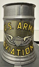 U.S Army Aviation Metropolitan Museum New York 76 Bicentennial Corp. Silver Mug picture
