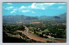 Pasadena CA-California, La Canada Valley, Foothill Boulevard, Vintage Postcard picture