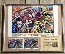 RARE Sigmed Danny Miki Original art Litho of YOUNGBLOOD characters 65/100 COA picture