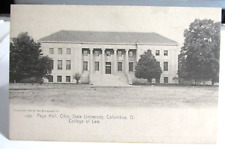 1908-1912 OHIO STATE UNIVERSITY COLUMBUS OHIO Postcard Page Hall College of Law picture