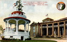 Alaska-Yukon-Pacific Exposition, Seattle, 1909, postcard, Band Stand, Postcard picture