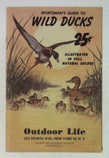 1946 SPORTMAN'S GUIDE TO WILD DUCKS HUNTING BOOKLET picture