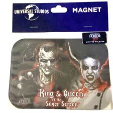 2021 Universal Studios Halloween Horror Nights King & Queen Silver Scream Magnet picture