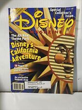 Disney Magazine Spring 2001 Collectors Issue Opening Disney California Adventure picture