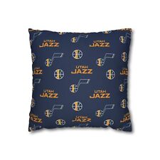 Utah Jazz Spun Polyester Square Pillowcase picture