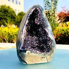 1963g Natural Amethyst Geode Mineral Specimen Crystal Quartz Energy Decoration picture